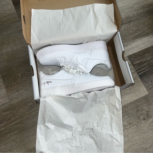 NWT Limited Edition Travis Scott Cactus Jack Utopia Air Force 1s - Picture 3 of 10